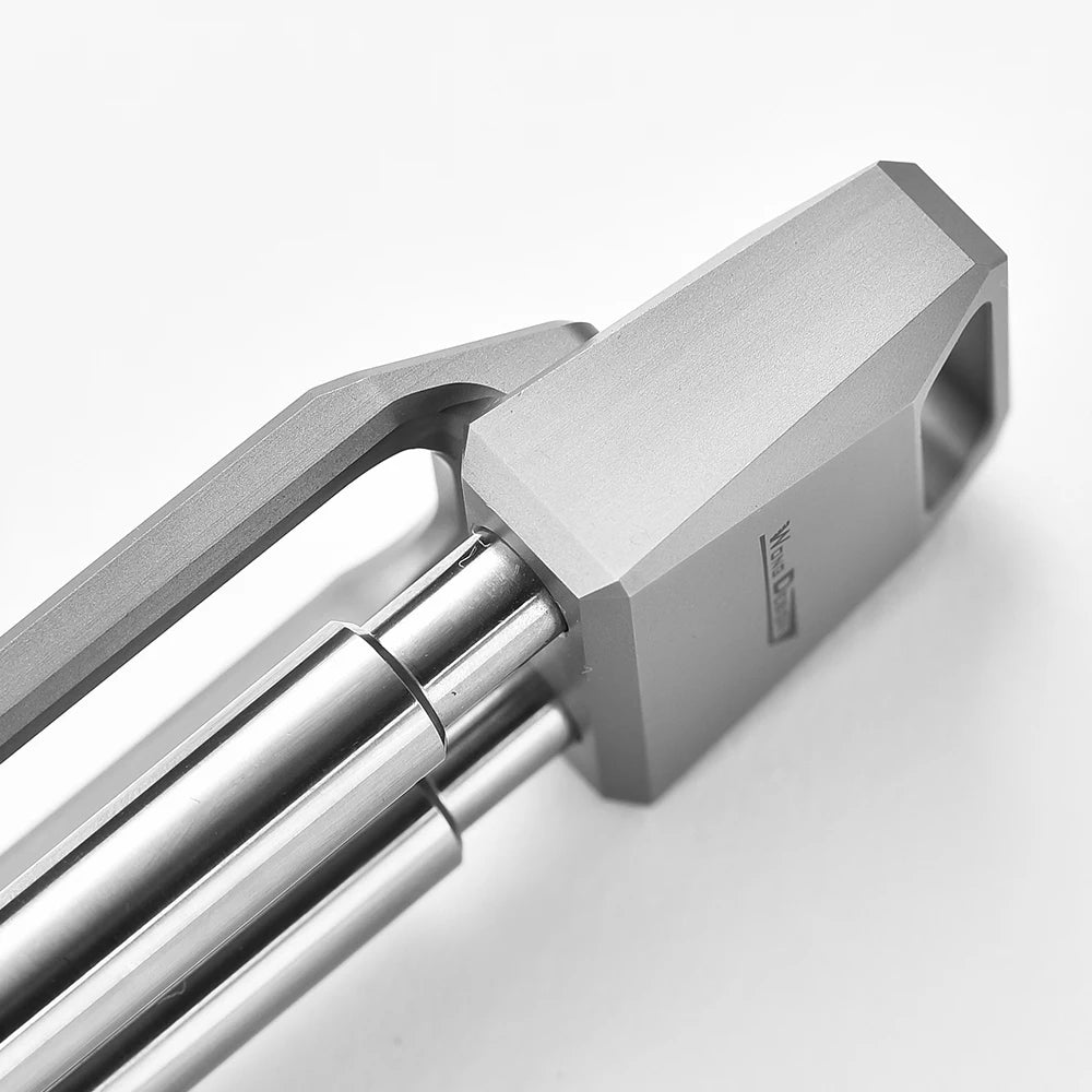 Titanium Crowbar Portable  Small Outdoor Self-Defense Crowbar for Camping & Hiking on Sale