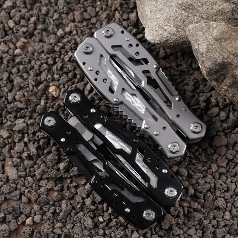 Multifunction Stainless Steel Folding Pliers and Mini Portable Blade Knife Set Pocket Knife with Multiple Tools