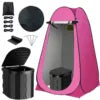 Portable Toilet With Tent for Camping