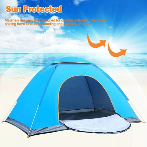 2 Person Camping Tent Waterproof  Easy Setup Lightweight Portable Tent for Outdoor Hiking Beach