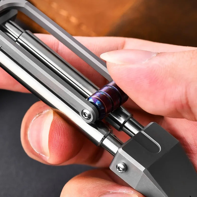 Titanium Crowbar Portable  Small Outdoor Self-Defense Crowbar for Camping & Hiking on Sale