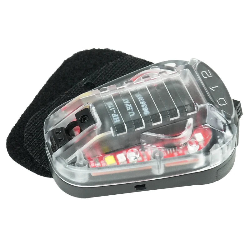 LWXC Tactical Helmet Signal Lamp Outdoor Survival Light Safety Flash Light Fast Mount Ladybug Lamp
