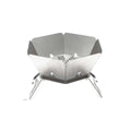 Portable Wood-burning Stove for Quickly Heating Camping Tents, Etc.