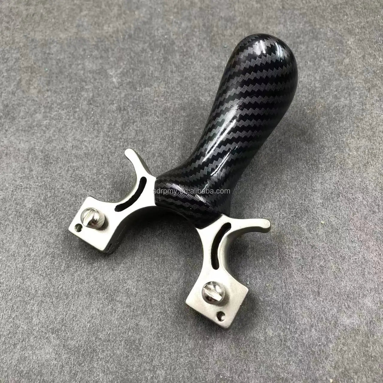 Stainless Steel & Rubber Band Equipped High-Quality Hunting Slingshot - Outdoor Sports Shooting Survival Catapult
