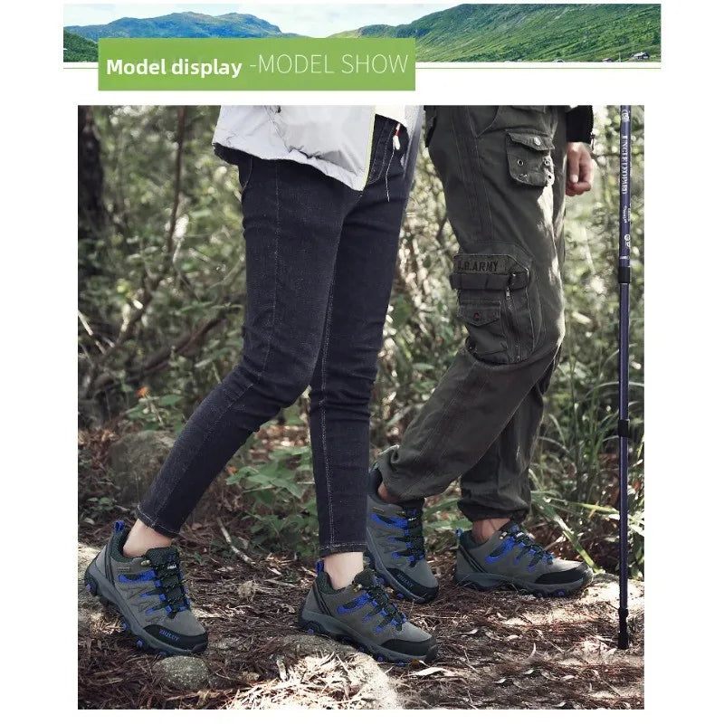 Outdoor Sports Pro-Mountain Hiking Boots, Men & Women Trekking Shoes, Wear Resisting Walking Footwear,Rock Climbing Shoes Summer