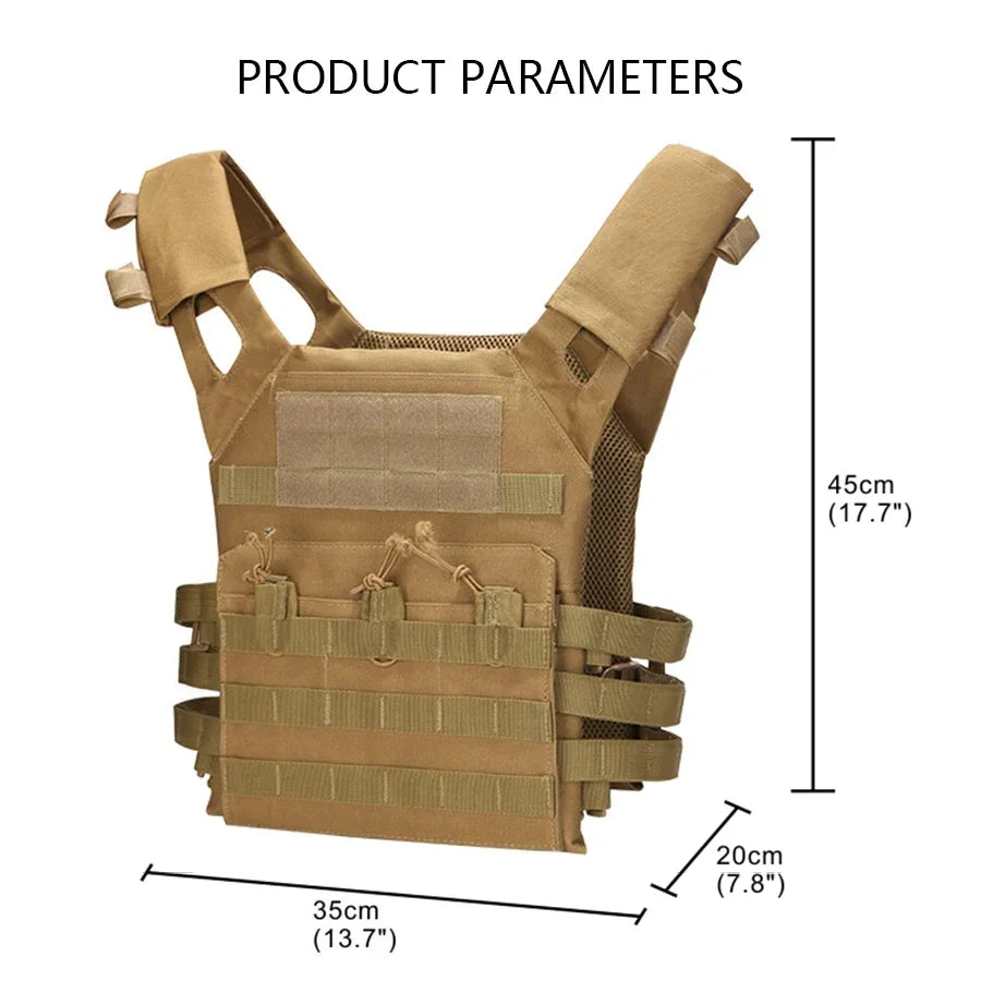 Lightweight Tactical Training Vest – Gym & Outdoor Workout Gear