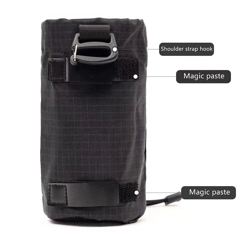 Camping Travel Kettle Bag Outdoor Sports Backpack Arm Bag Mobile Phone Hanging Bag Hiking Water Bottle Storage Pouch Expand