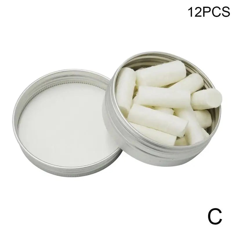 12pcs Outdoor Camping Paraffin Wax Survival Fire Starter Tool Rope Gear Rope Fire Kit Natural Fire Source Camping Tool