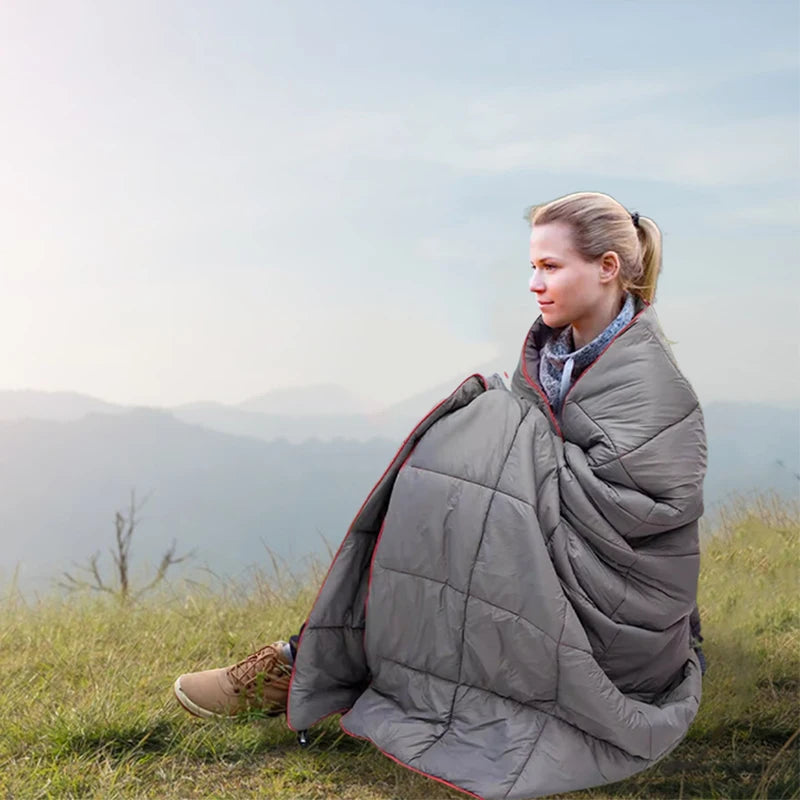 Ultralight Camping Blanket & Mat All-Weather for Winter Hiking Summer Travel, Ski Adventures Portable Thermal Outdoor Gear