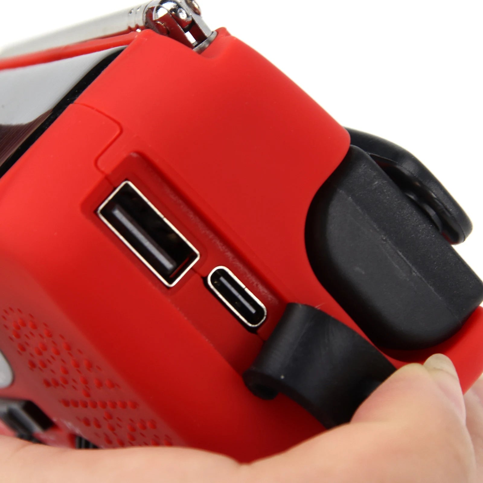 Solar Hand Crank Emergency Radio with Flashlight & Power Bank