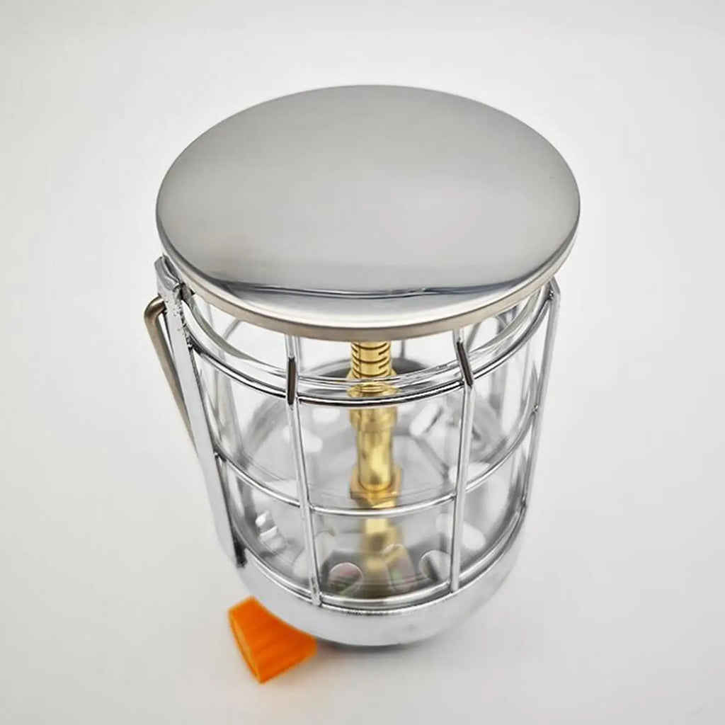 Outdoor Gas Lantern Fuel Lamp Camping Light Mini Hiking Gas Lantern Gas Light Climbing Travel Equipment Gear for Outdoor Picnic