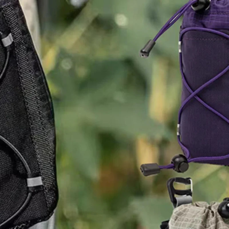 Camping Travel Kettle Bag Outdoor Sports Backpack Arm Bag Mobile Phone Hanging Bag Hiking Water Bottle Storage Pouch Expand