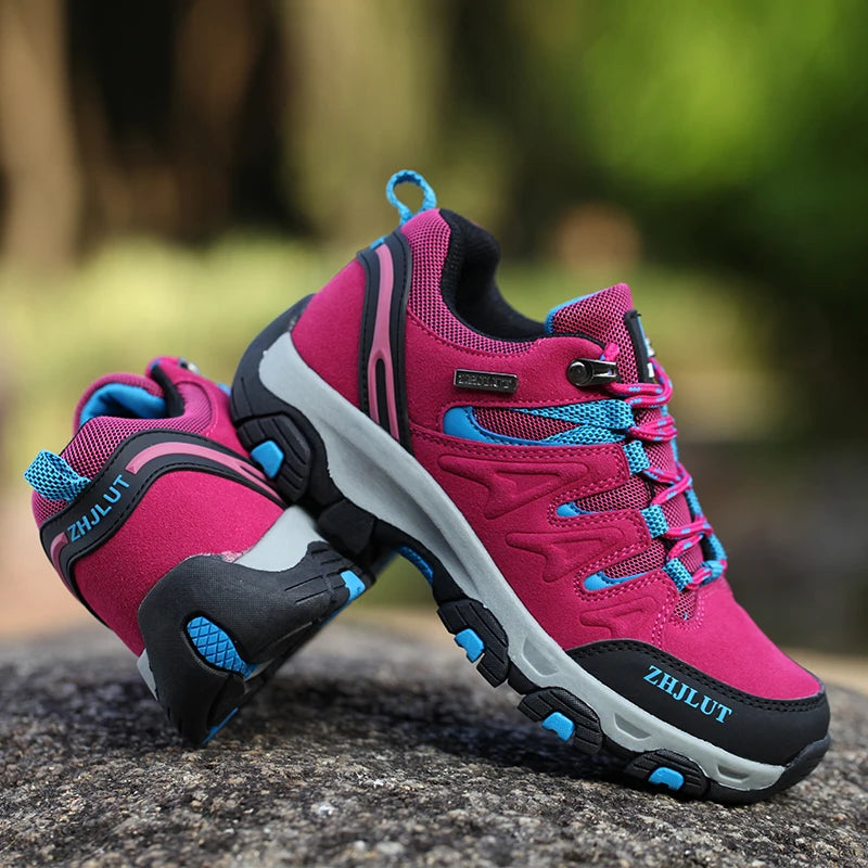 Outdoor Sports Pro-Mountain Hiking Boots, Men & Women Trekking Shoes, Wear Resisting Walking Footwear,Rock Climbing Shoes Summer