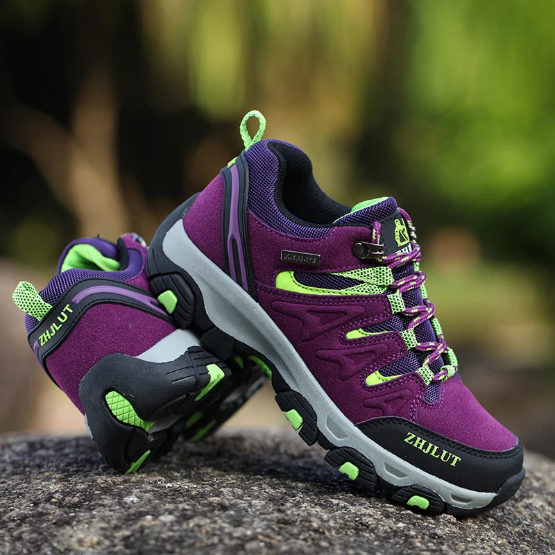 Outdoor Sports Pro-Mountain Hiking Boots, Men & Women Trekking Shoes, Wear Resisting Walking Footwear,Rock Climbing Shoes Summer