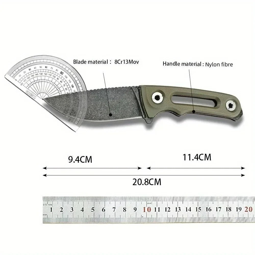 Jungle Adventure Exploration Gear Portable Camping Hiking Fishing Utility Essential Outdoor EDC Knives Trekking Climbing Tools